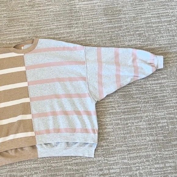 Free People Uptown Stripe Pullover - Picture 7 of 7